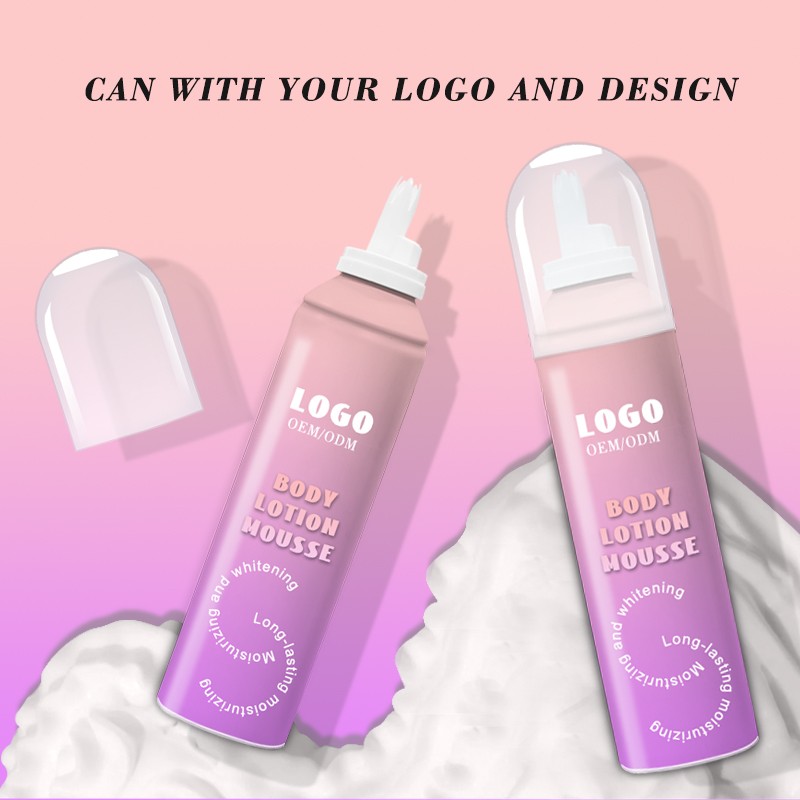 ​Dopo il bagno, la mousse lozione corpo è la chiave per prendersi cura della propria pelle