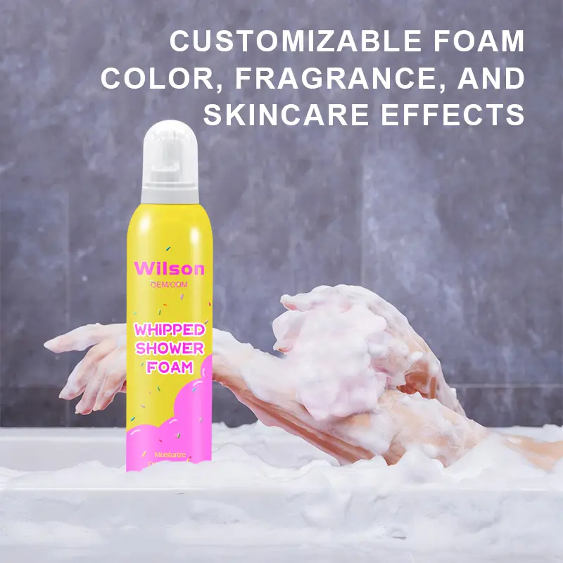 ​Un'esperienza di bagno completamente diversa, la mousse doccia profumata agli aminoacidi WIlson è così buona!