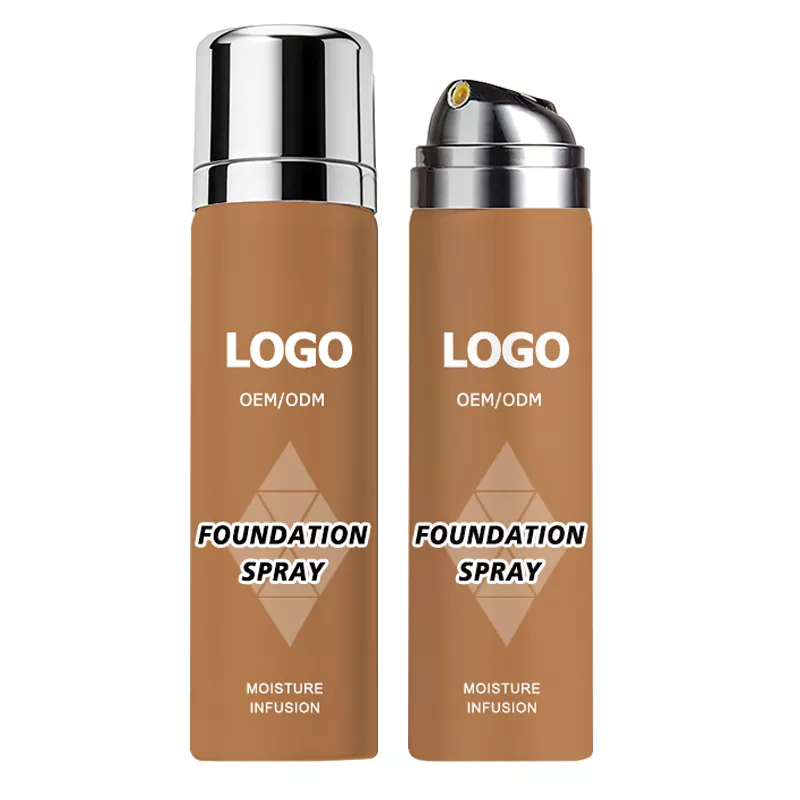 Fondotinta spray leggero e traspirante, non appiccicoso