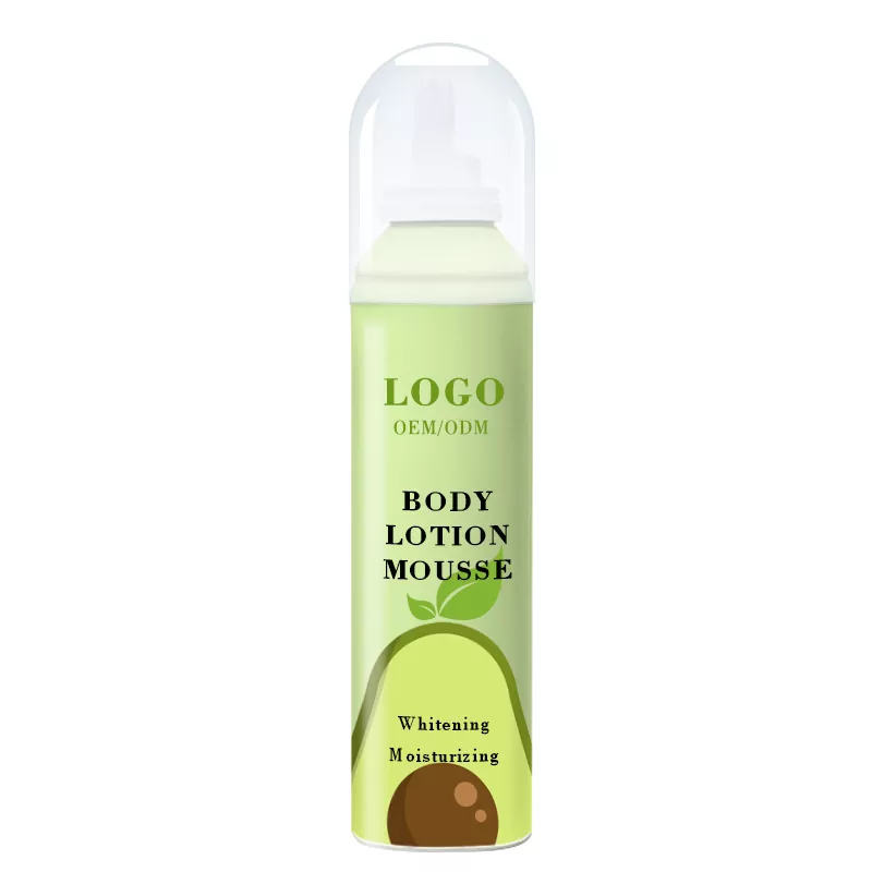 Pulisci la bellezza di bellezza della bellezza mousse a lozione per il corpo montato