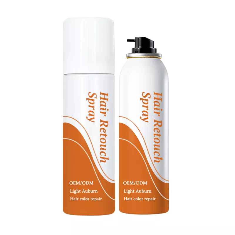 Spray per ritocco capelli con resa cromatica strutturata alla radice