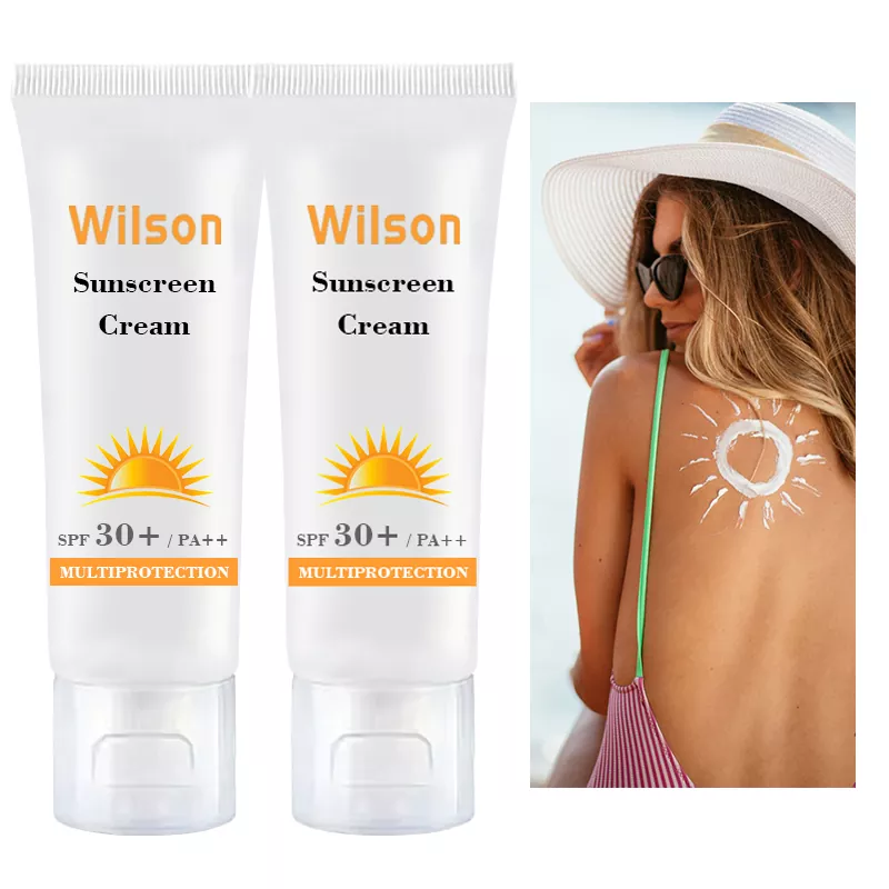 Crema solare non grassa resistente all'acqua SPF30